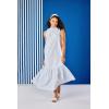 Mud Pie Women’s Mud Pie Women’s Wallis Stripe Maxi Dress(Blue)