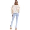 Mud Pie Women’s Mud Pie Women’s Willow Ruffle Sweater(White)