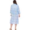 Mud Pie Women’s Women’s Sherri Caftan(Blue)