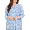 Mud Pie Women’s Women’s Sherri Caftan(Blue)