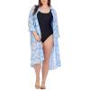 Mud Pie Women’s Women’s Sherri Caftan(Blue)