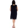 Mud Pie Women’s Women’s Tassel Cover-up(Black)