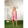 Mud Pie Women’s Women’s Tassel Cover-up(Pink)