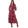 Mud Pie Women’s Mud Pie Women Portia Maxi Dress(Pink)