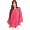 Mud Pie Women’s Womens Levi Sweater(Pink)