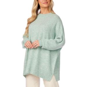 Mud Pie Women’s Mud Pie Women Monica Crew Neck Sweater(Green)