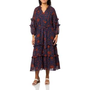 Mud Pie Women’s Mud Pie Women Portia Maxi Dress(Blue)