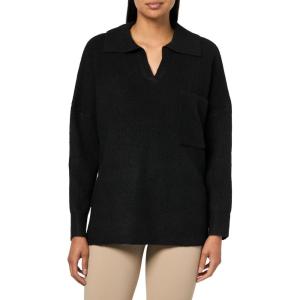 Mud Pie Women’s Mud Pie Women’s Noa Collared Sweater(Black)