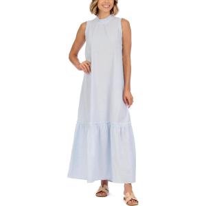 Mud Pie Women’s Mud Pie Women’s Wallis Stripe Maxi Dress(Blue)
