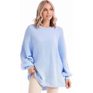 Mud Pie Women’s Womens Levi Sweater(Blue)