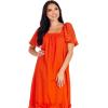 Mud Pie Women’s Mud Pie Women’s Conny Eyelet Maxi Dress(Red)