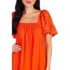 Mud Pie Women’s Mud Pie Women’s Conny Eyelet Maxi Dress(Red)