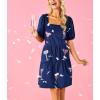 Mud Pie Women’s Mud Pie Women’s Della Sparkle Dress(Blue)