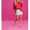 Mud Pie Women’s Mud Pie Women’s Holiday Pajama Short(Blue Nuctcracker)