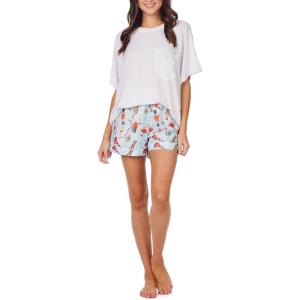 Mud Pie Women’s Mud Pie Women’s Holiday Pajama Short(Blue Nuctcracker)