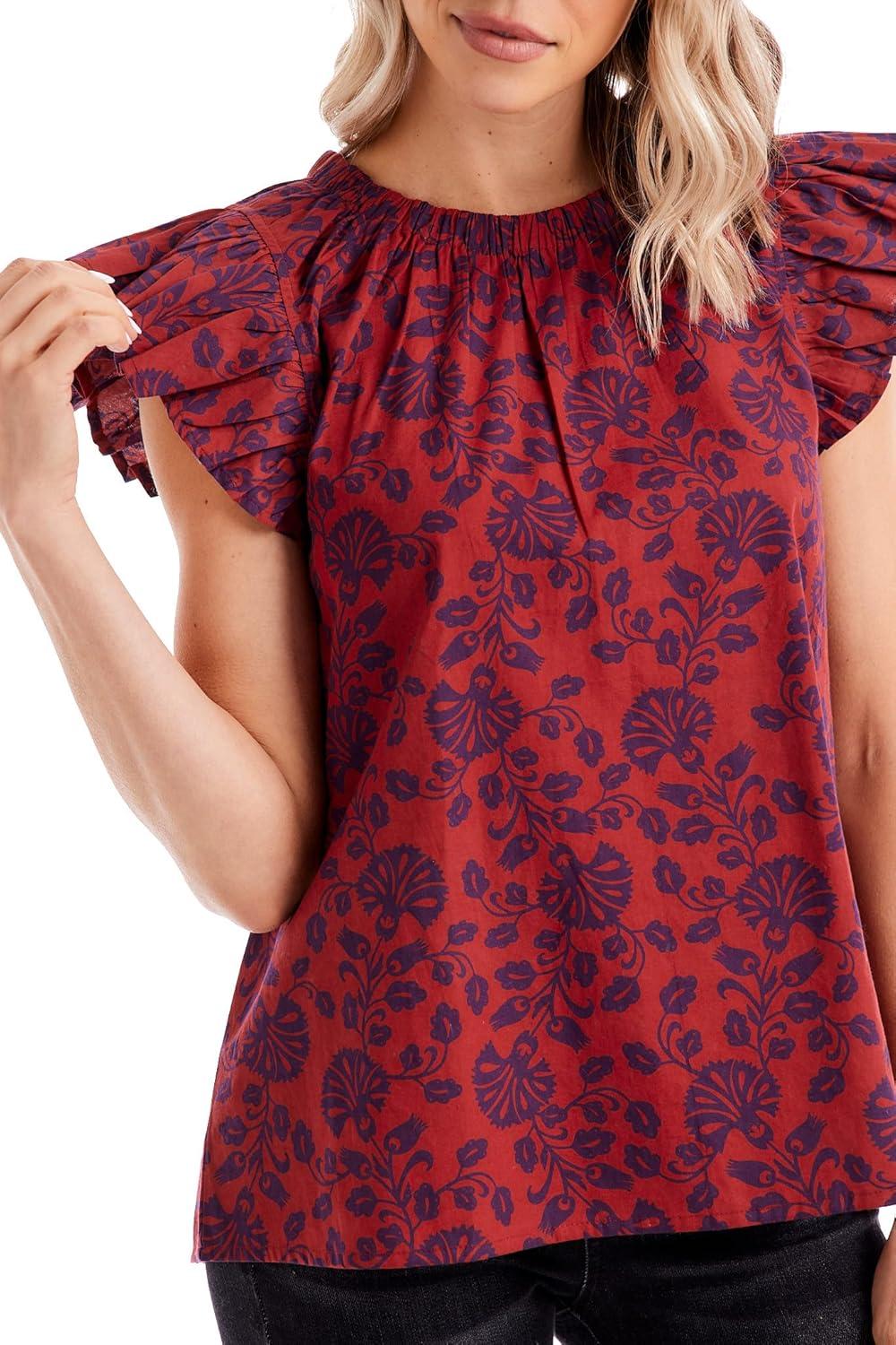 image:imageMud Pie Womens Salma TopRed