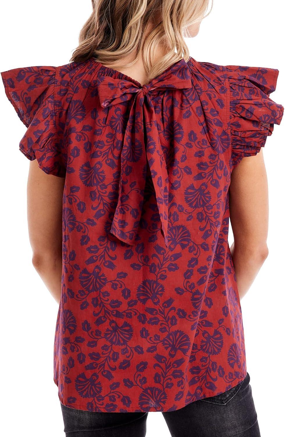 image:imageMud Pie Womens Salma TopRed