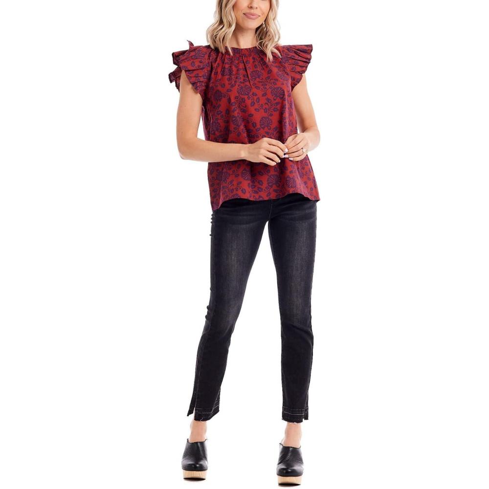 image:imageMud Pie Womens Salma TopRed