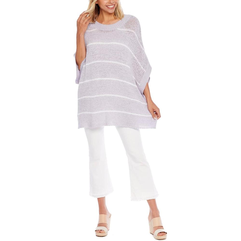 image:imageMud Pie baby girls Pullover Mud Pie Addy Stripe Pullover Lilac Lilac One Size US