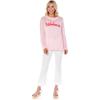 Mud Pie Connor Women’s Graphic Pullover Sweater(Pink)