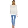 Mud Pie Connor Women’s Graphic Pullover Sweater(White)