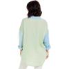 Mud Pie Women’s Button-Down(Blue)