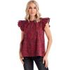 Mud Pie Women’s Salma Top(Red)