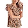Mud Pie Women’s Salma Top(Tan)