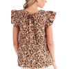 Mud Pie Women’s Salma Top(Tan)