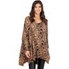 Mud Pie Women’s Women Freddie Ribbed Sweater(Brown)