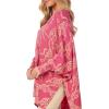Mud Pie Women’s Women Freddie Ribbed Sweater(Pink)