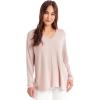 Mud Pie Women’s Women’s Dempsey Long Sleeve Tee(Blush)