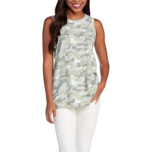 Mud Pie Women’s Effie Tank(Green)