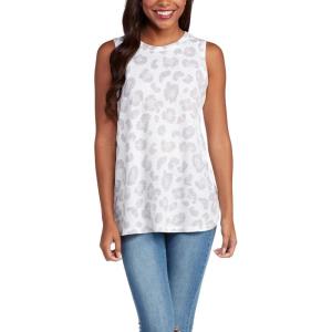 Mud Pie Women’s Effie Tank(White)
