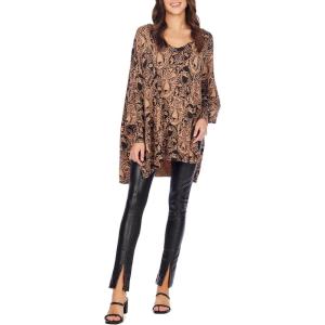 Mud Pie Women’s Women Freddie Ribbed Sweater(Brown)