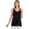 Mud Pie Women’s Women’s Cherri Knit Tank(Black)