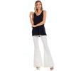 Mud Pie Women’s Women’s Cherri Knit Tank(Black)