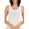 Mud Pie Women’s Women’s Cherri Knit Tank(White)