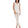Mud Pie Women’s Women’s Cherri Knit Tank(White)