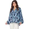 Mud Pie Women’s Womens Warren Top(Blue)