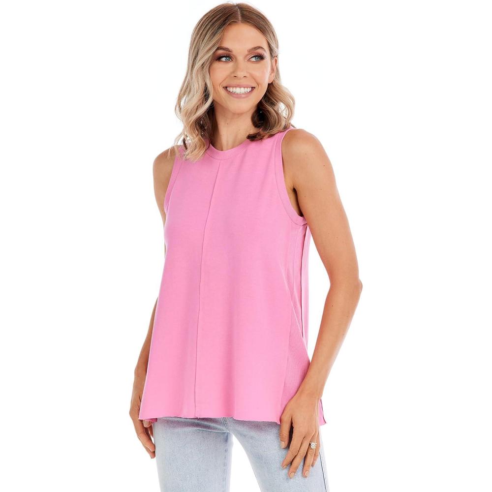 image:imageMud Pie Womens Dempsey Swing TankPink