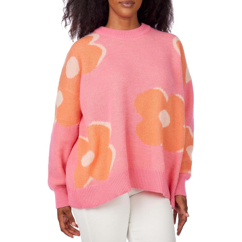 image:imageMud Pie Womens Mud Pie Women Jadie Floral SweaterPink