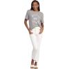 Mud Pie Women’s Bowen Graphic Tee(Gray)
