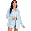 Mud Pie Women’s Jameson Button Down(Blue)