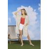 Mud Pie Women’s Mona Oversized Cardigan, Tan, One Size
