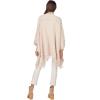 Mud Pie Women’s Mud Pie Women Fringe Poncho(Ivory)