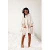 Mud Pie Women’s Mud Pie Women Fringe Poncho(Ivory)