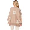 Mud Pie Women’s Mud Pie Women Jadie Floral Sweater(Brown)
