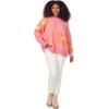 Mud Pie Women’s Mud Pie Women Jadie Floral Sweater(Pink)