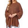 Mud Pie Women’s Mud Pie Women Thatcher Sweater(Brown)